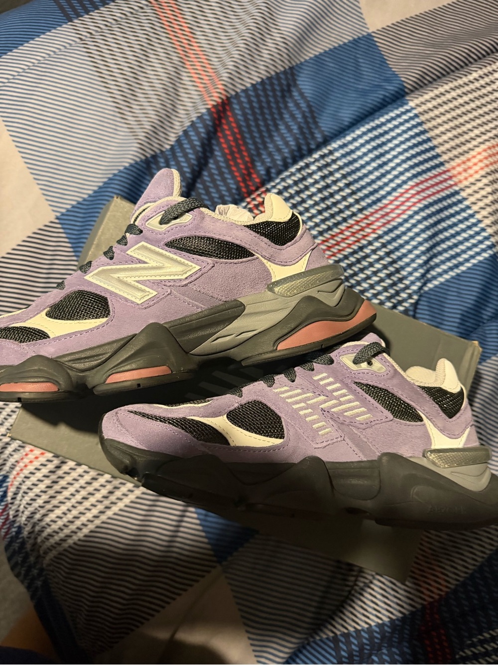 New Balance 9060 Sneakers — Purple & Black - Picture 2 of 4